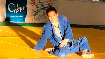 Pareto celebró volver a entrenar con la Selección argentina de judo