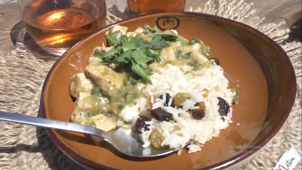 Un bocado: con una receta de arroz al estilo indio.