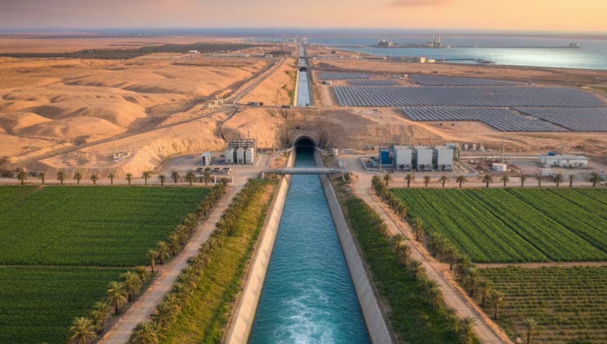 De aguas residuales a oasis urbano: la construcción de un río artificial de 35 kilómetros en Egipto que promete cambiarlo todo