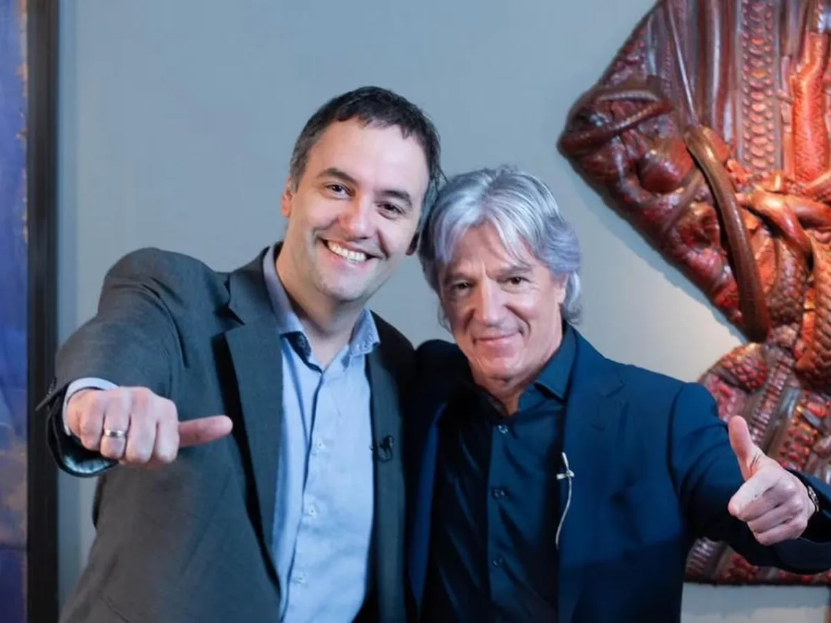 Manuel Adorni y Marcelo Grandío
