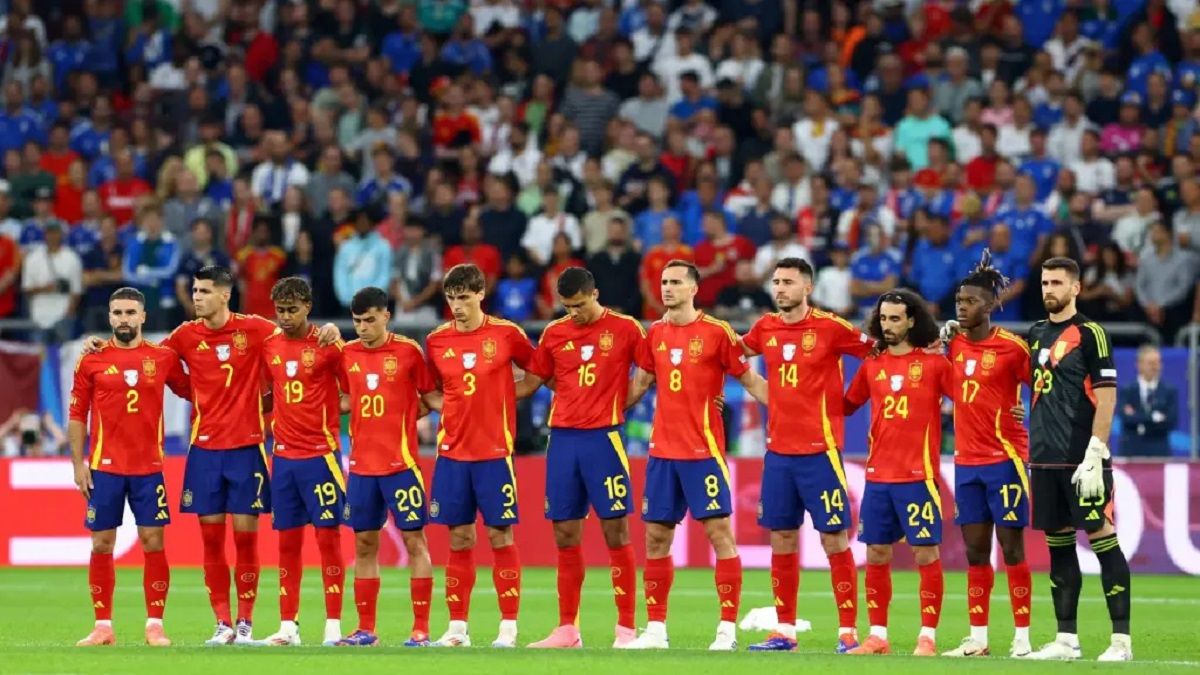 La Roja dijo presente en la ceremonia.