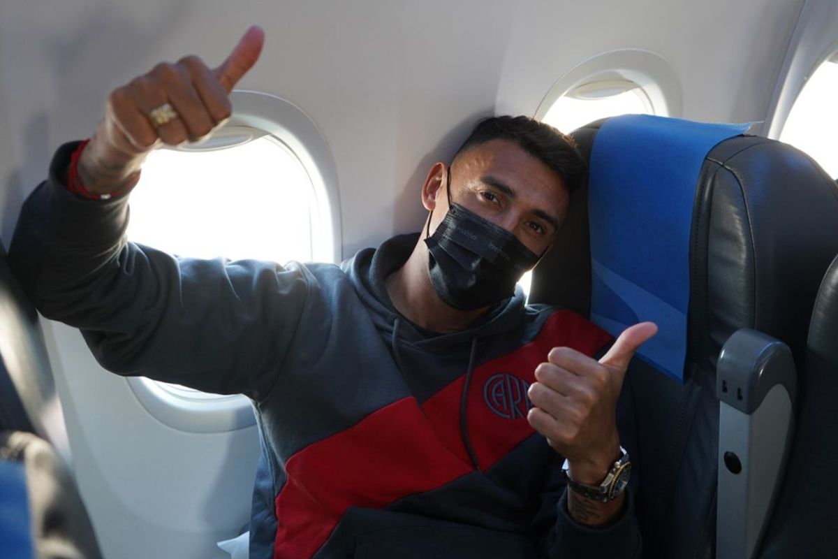 Matías Suárez, una alternativa que tiene Marcelo Gallardo para el debut de River ante Alianza Lima en la Copa Libertadores 2022