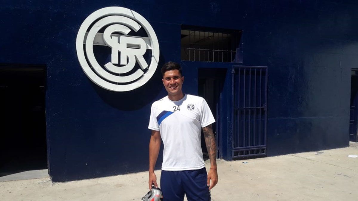 El delantero Francisco Galván fue el último refuerzo de Independiente Rivadavia.