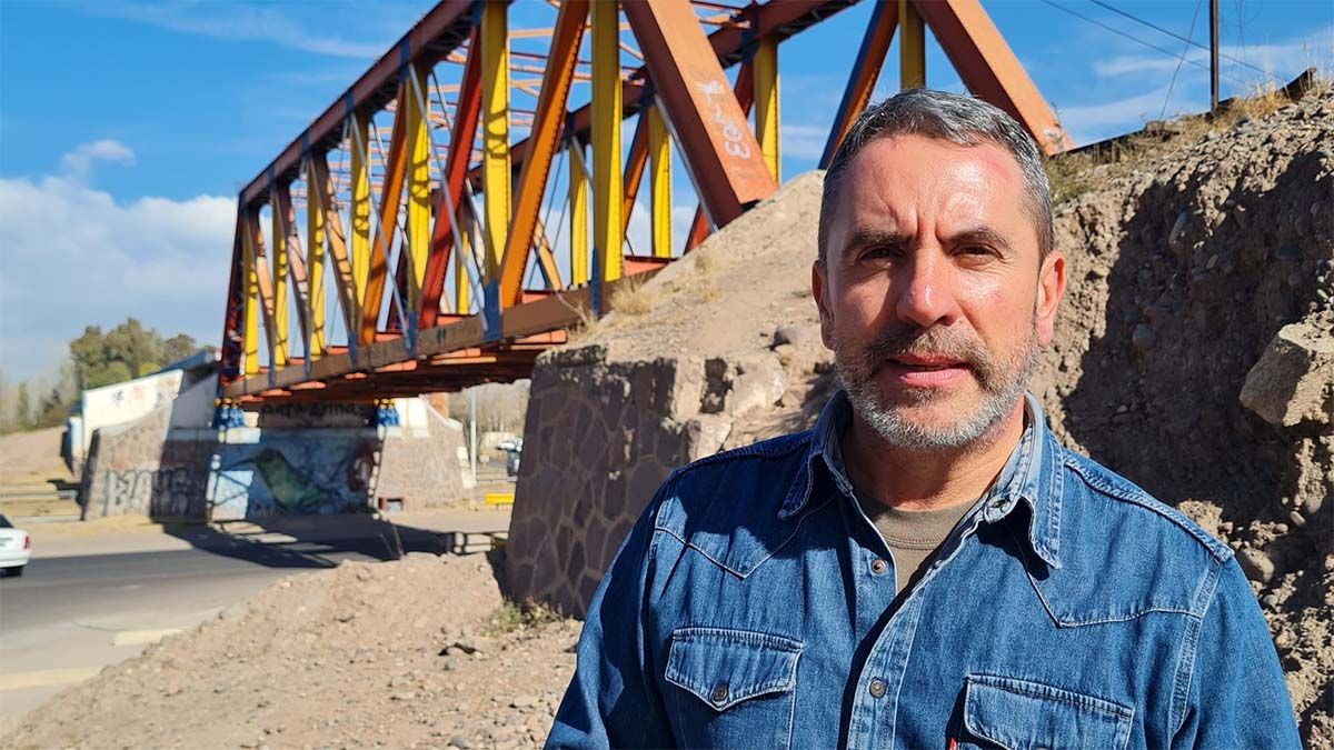 Jorge Difonso es un impulsor de la vuelta del tren a Mendoza.