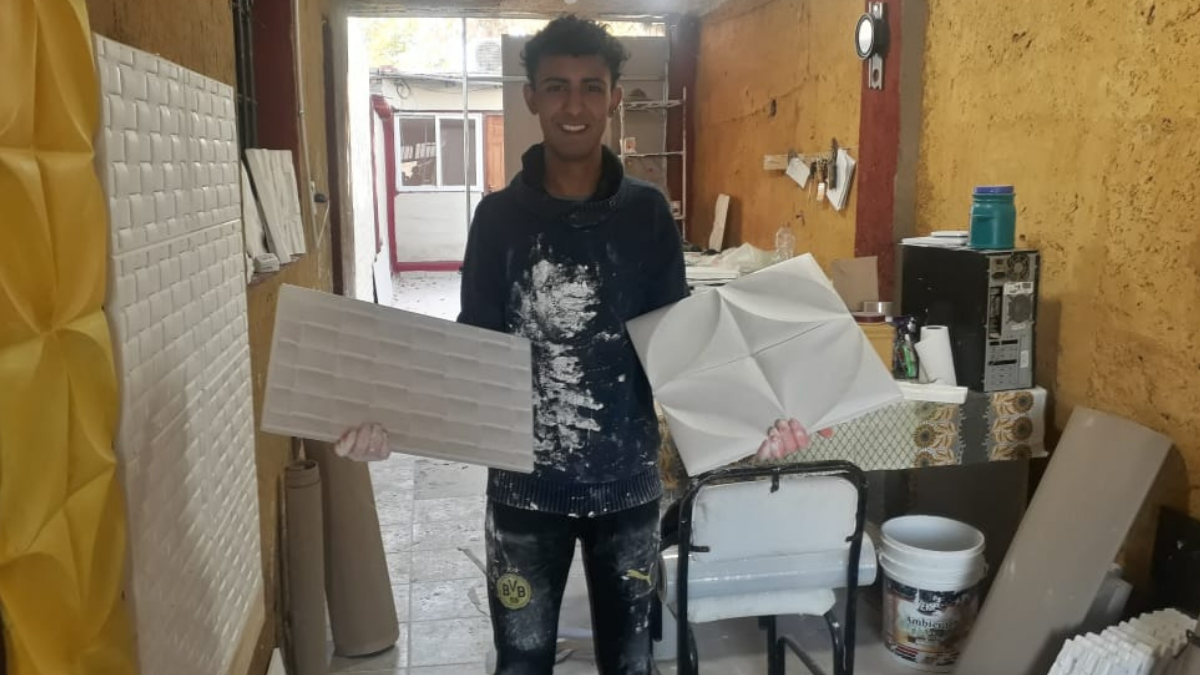 La historia de Sebastián se hizo viral en Facebook y ahora tiene dos trabajos