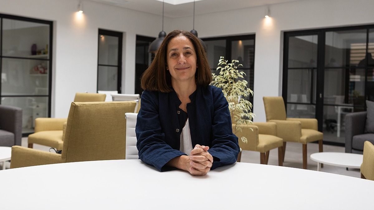 Sofía en las instalaciones del cowork de Planta Uno. Sofía en las instalaciones del cowork de Planta Uno.