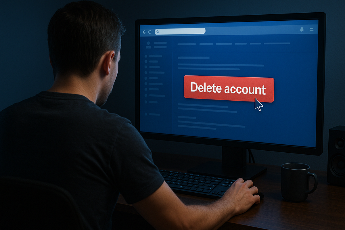 Nuestras huellas no se borran con solo apretar “eliminar cuenta”. Nuestras huellas no se borran con solo apretar “eliminar cuenta”.