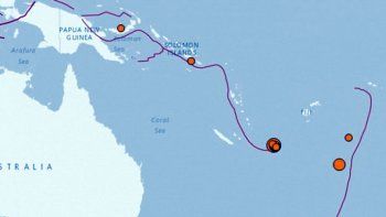 Un terremoto de 7,6 grados sacudió el Pacífico Sur sin riesgo de tsunami