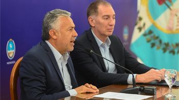 Cornejo y Santilli anunciaron 75 millones de dólares para obras de agua potable en Mendoza Cornejo y Santilli anunciaron 75 millones de dólares para obras de agua potable en Mendoza