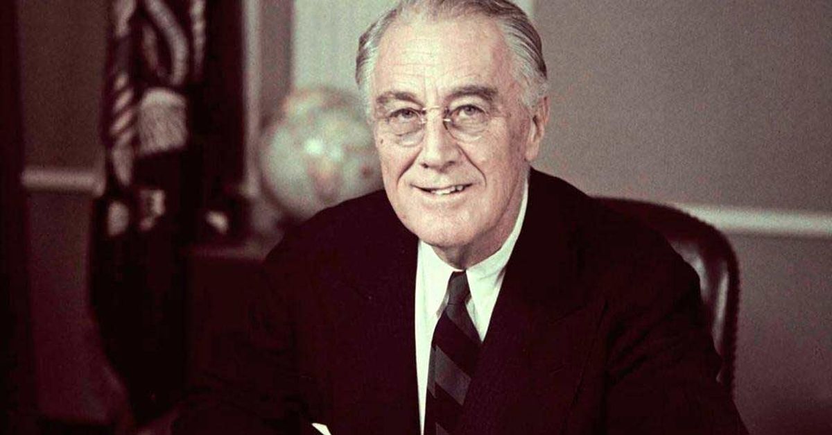 La moneda se acuñó con el rostro del ex presidente Franklin D. Roosevelt.