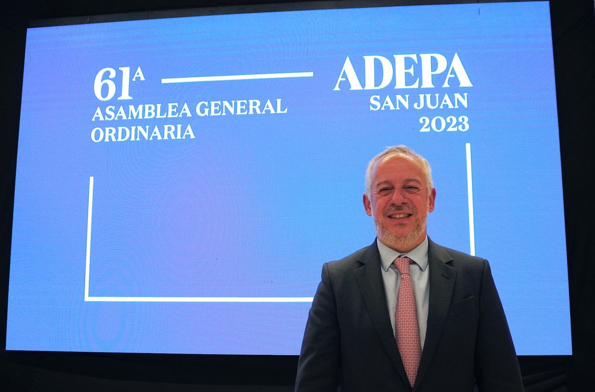 Martín Etchevers, presidente de Adepa. Martín Etchevers, presidente de Adepa.