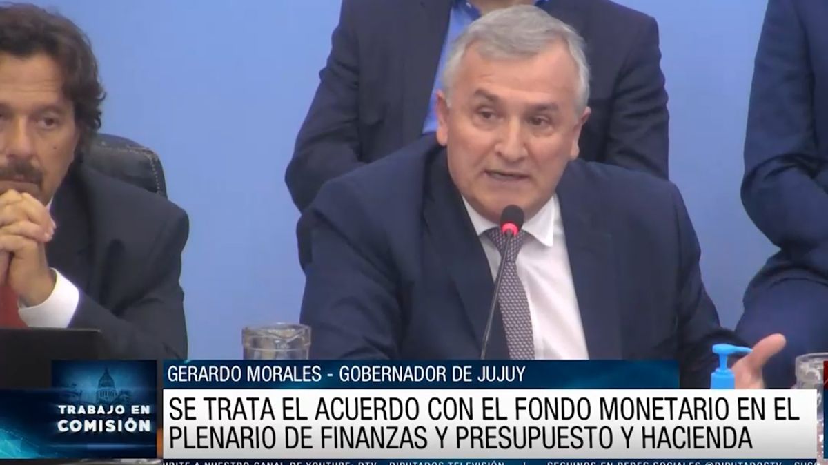Gerardo Morales, felicitó al “Congreso por el debate profundo”.