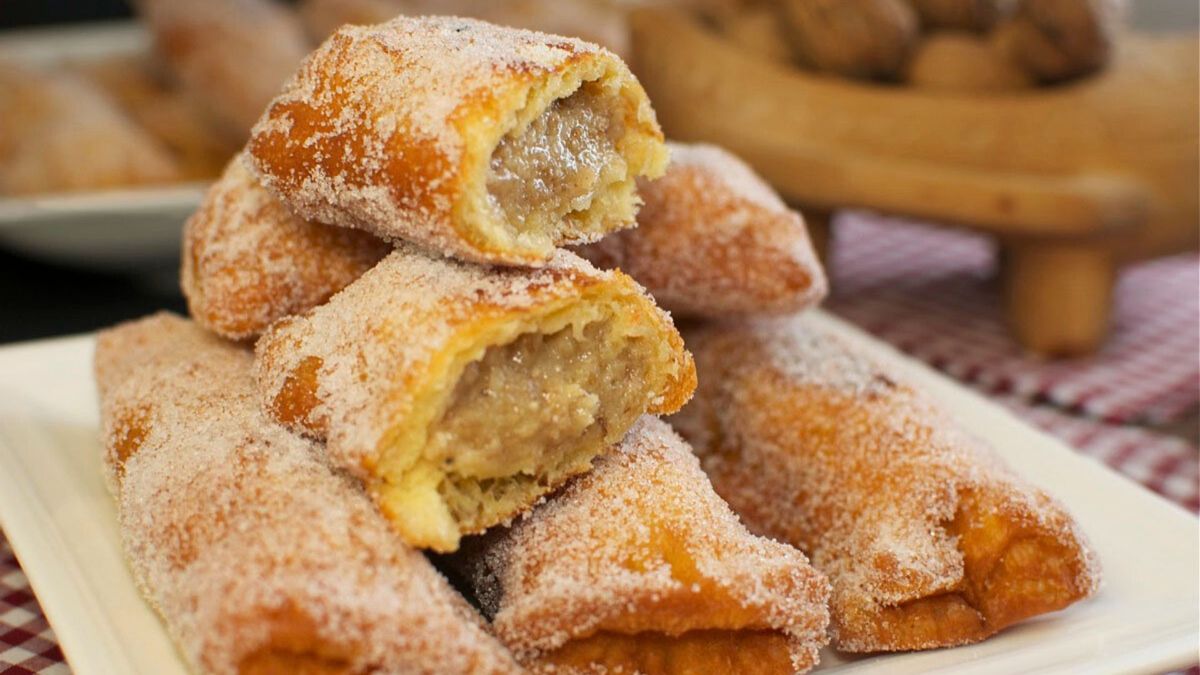 Las casadielles o empanadas dulces son una receta típica de Asturias