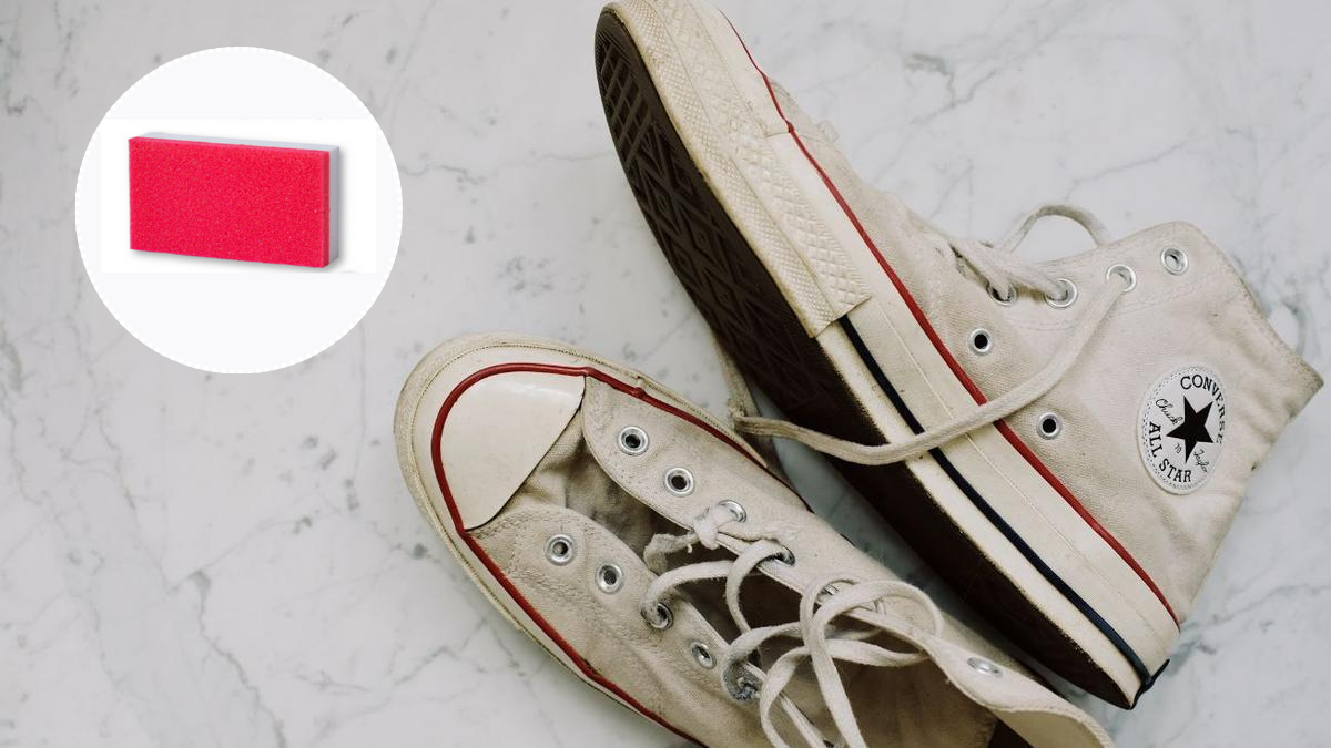 Este potente limpiador de Mercadona te ayudará a recuperar y dejar como nuevas tus zapatillas blancas.