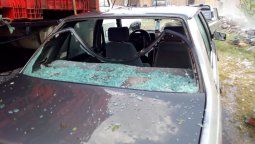 Fotos y videos: La tormenta fue feroz en los distritos