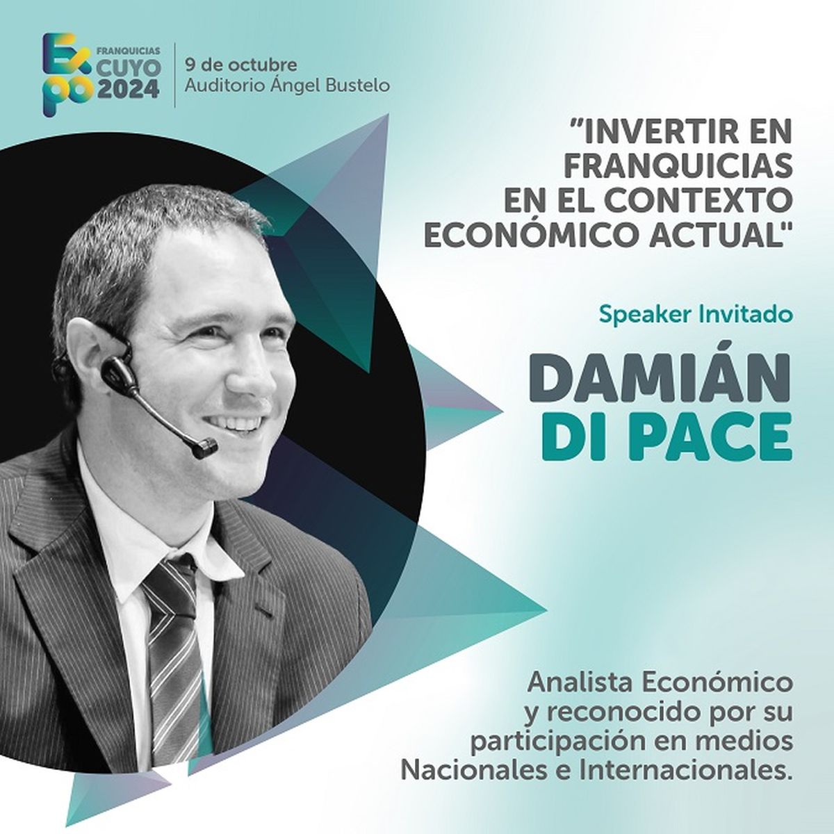 Damián Di Pace. El economista y comunicador. Damián Di Pace. El economista y comunicador.