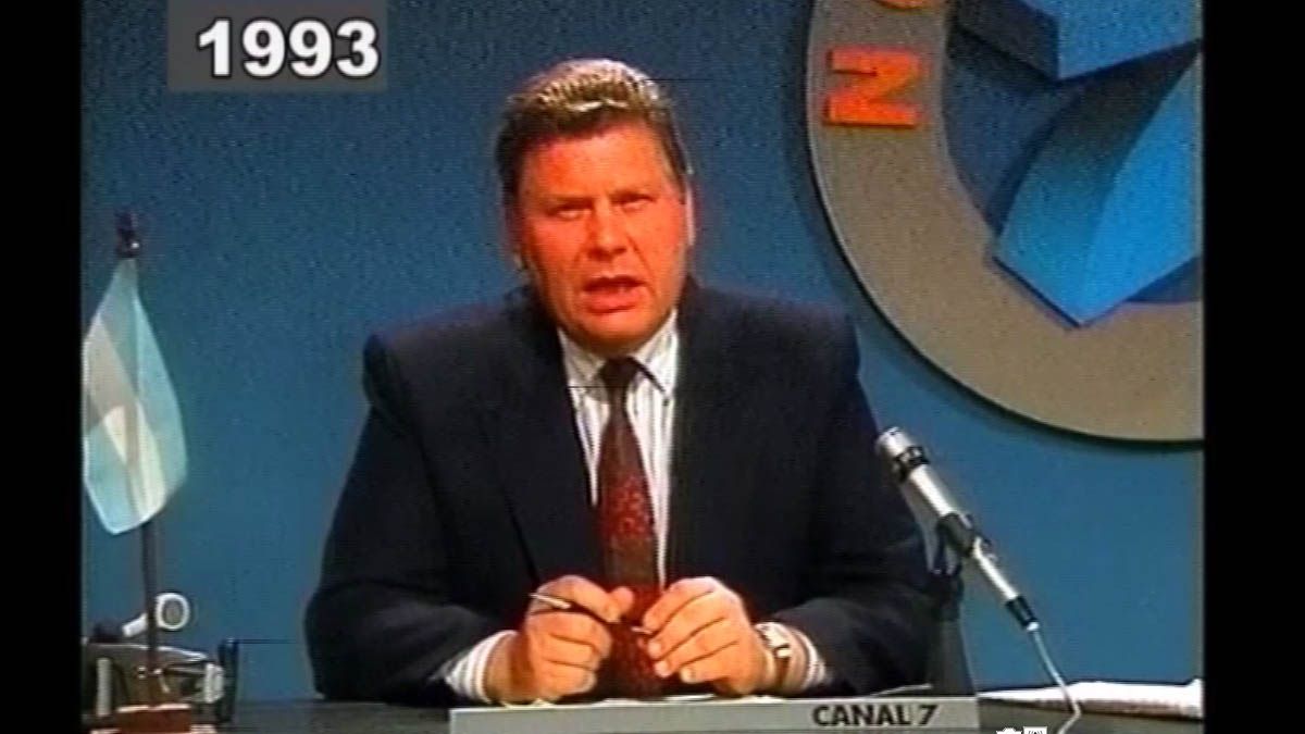 Marcelo Romanello, conductor y gerente de noticias.