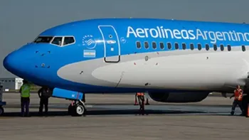Mundial 206: La Selección Argentina presente en la configuración del avión especial de Aerolíneas Argentinas