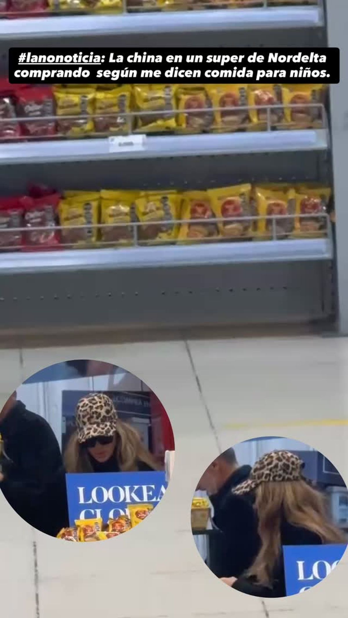 La China Suárez de compras en Nordelta. La China Suárez de compras en Nordelta.