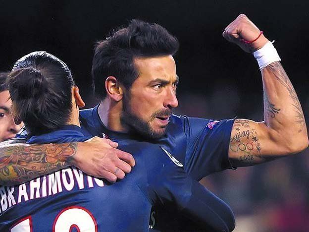 Con dos del Pocho Lavezzi, PSG goleó a Bastia y sigue en la cima