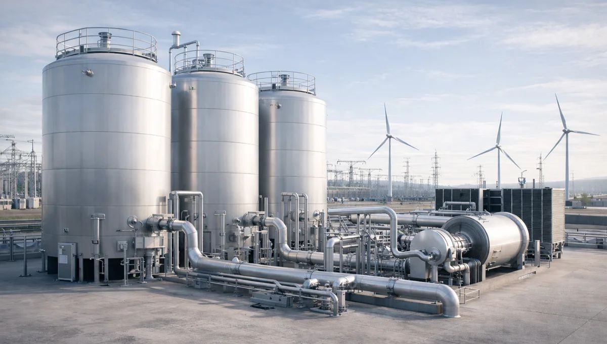 Construyen la primera planta de aire líquido del mundo: una construcción que cambia el futuro de la energía