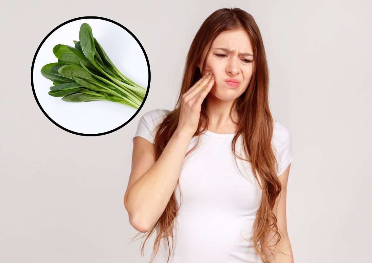 Qué pasa en nuestra boca cuando comemos espinaca