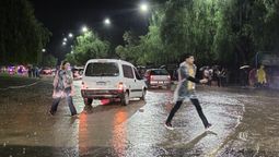 La lluvia marcó la noche de folclore de la Vendimia 2026.