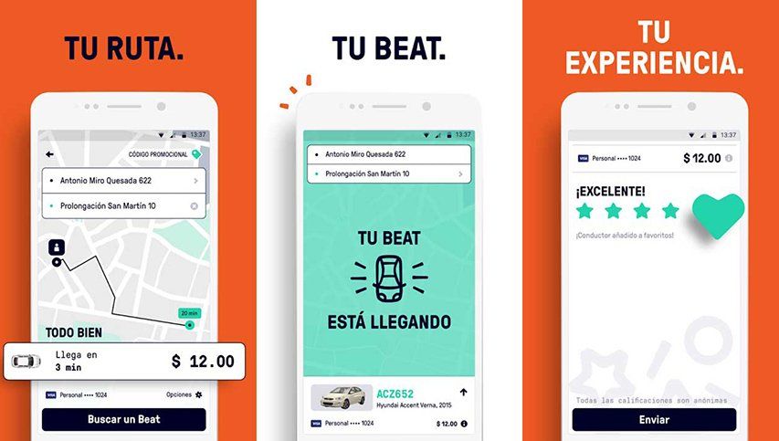 Beat, la app que desembarcó en Buenos Aires para competir con Cabify y Uber