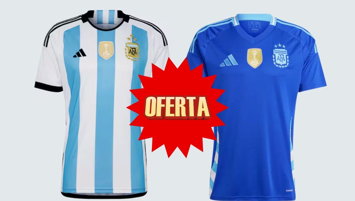 Imperdible: cómo conseguir la camiseta de la Selección con más del 50% de descuento