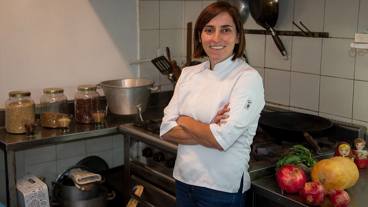 Marisa tiene todo preparado para la cena a ciegas.