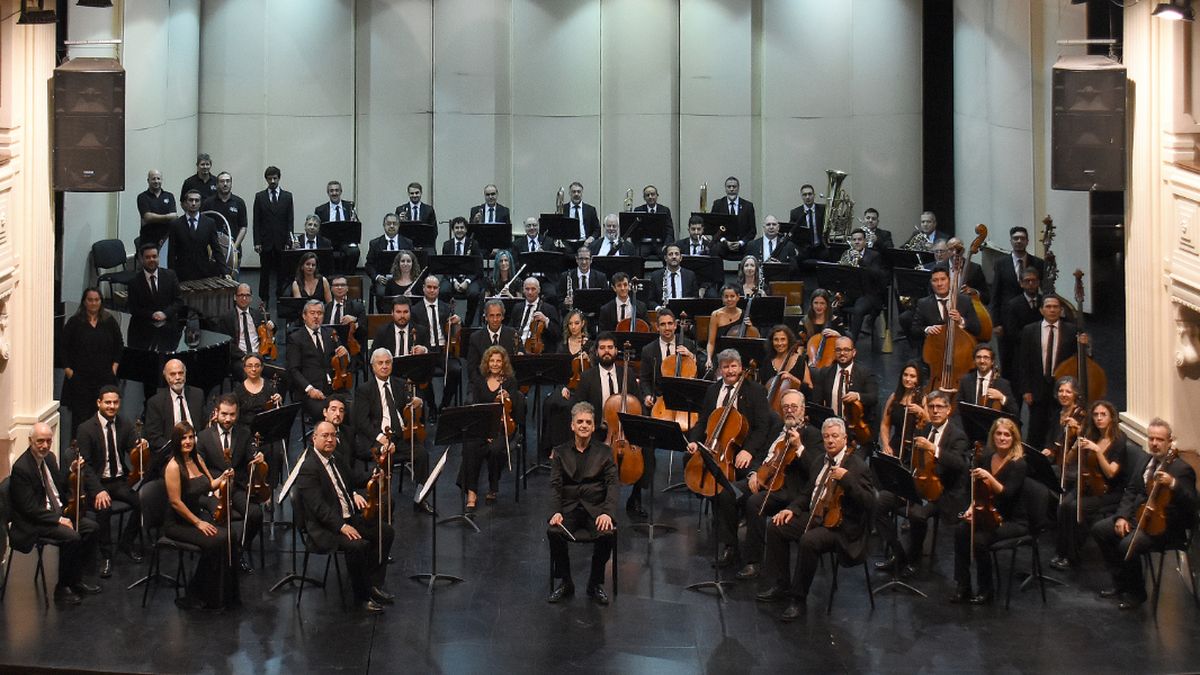 Orquesta Filarmónica de Mendoza.
