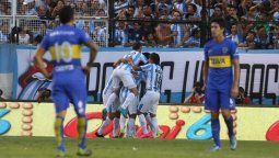Boca sufrió a Racing