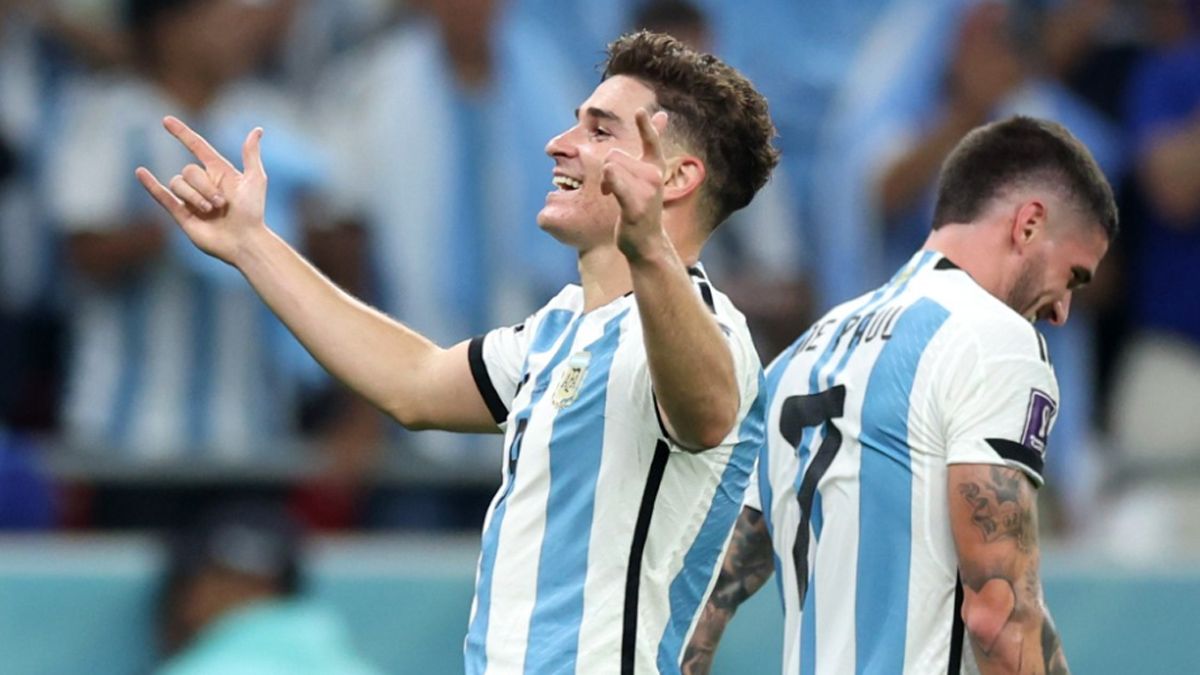 Julián Álvarez y sus goles ilusionan a Argentina en el Mundial Qatar 2022