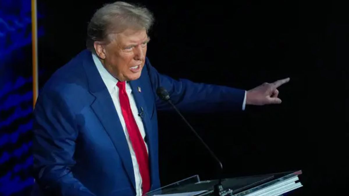 Los analistas indicaron que el ex presidente Donald Trump, candidato republicano, no tuvo una buena performance Los analistas indicaron que el ex presidente Donald Trump, candidato republicano, no tuvo una buena performance