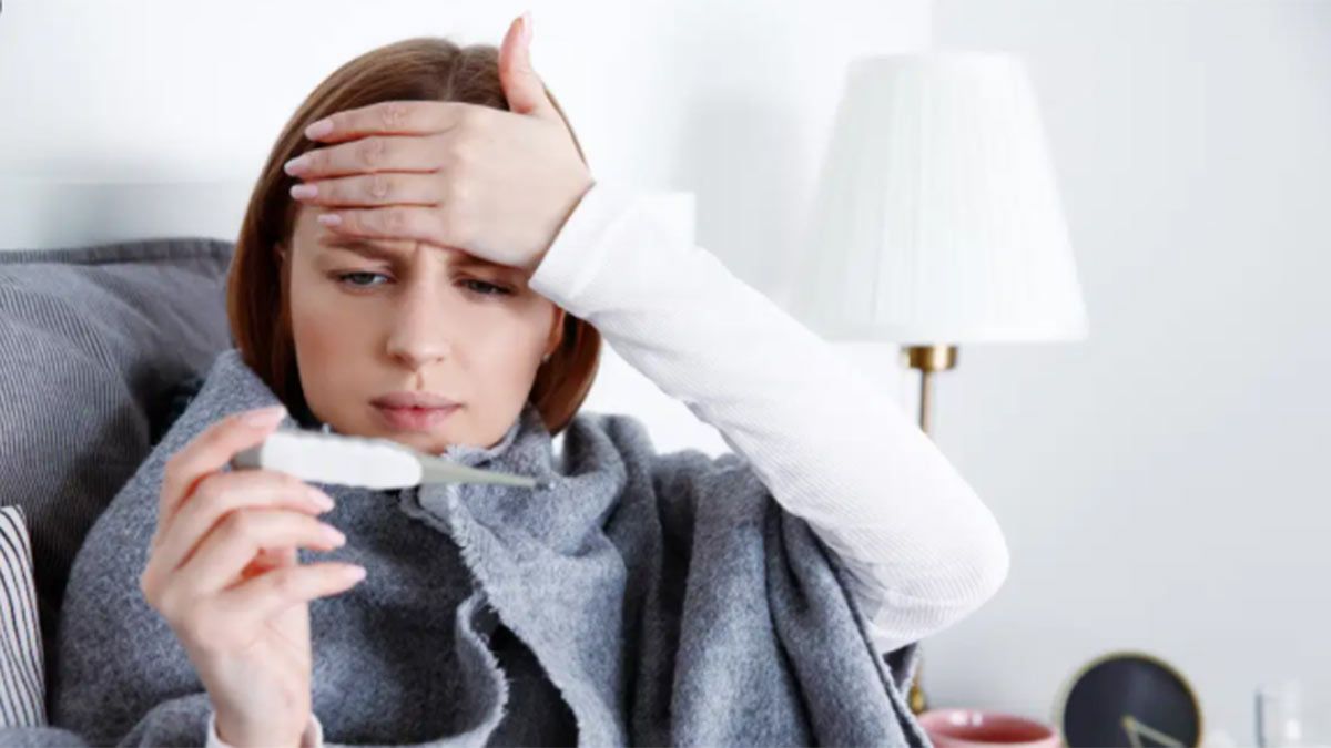 Fiebre, es el primer síntoma que aparece en un cuadro de Covid.