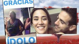 Desopilantes stories de Instagram de Jimena Barón durante el partido de Delpo con Federer
