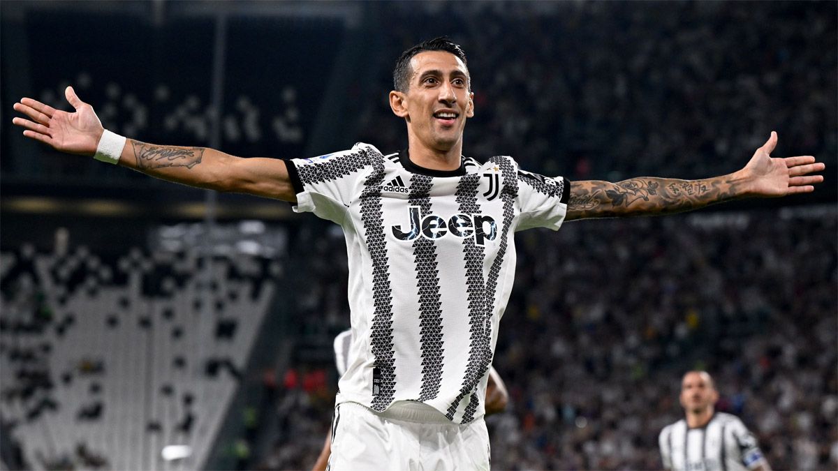Ángel Di María será preservado y no jugará el primer partido de la Juventus en la Champions League.