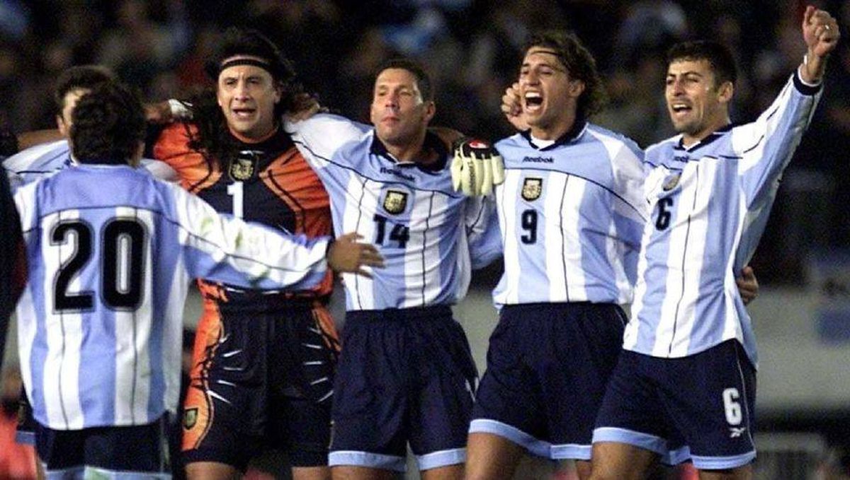 De la mano de Marcelo Bielsa, la Selección argentina sumó 43 puntos en las Eliminatorias Sudamericanas rumbo al Mundial 2002.