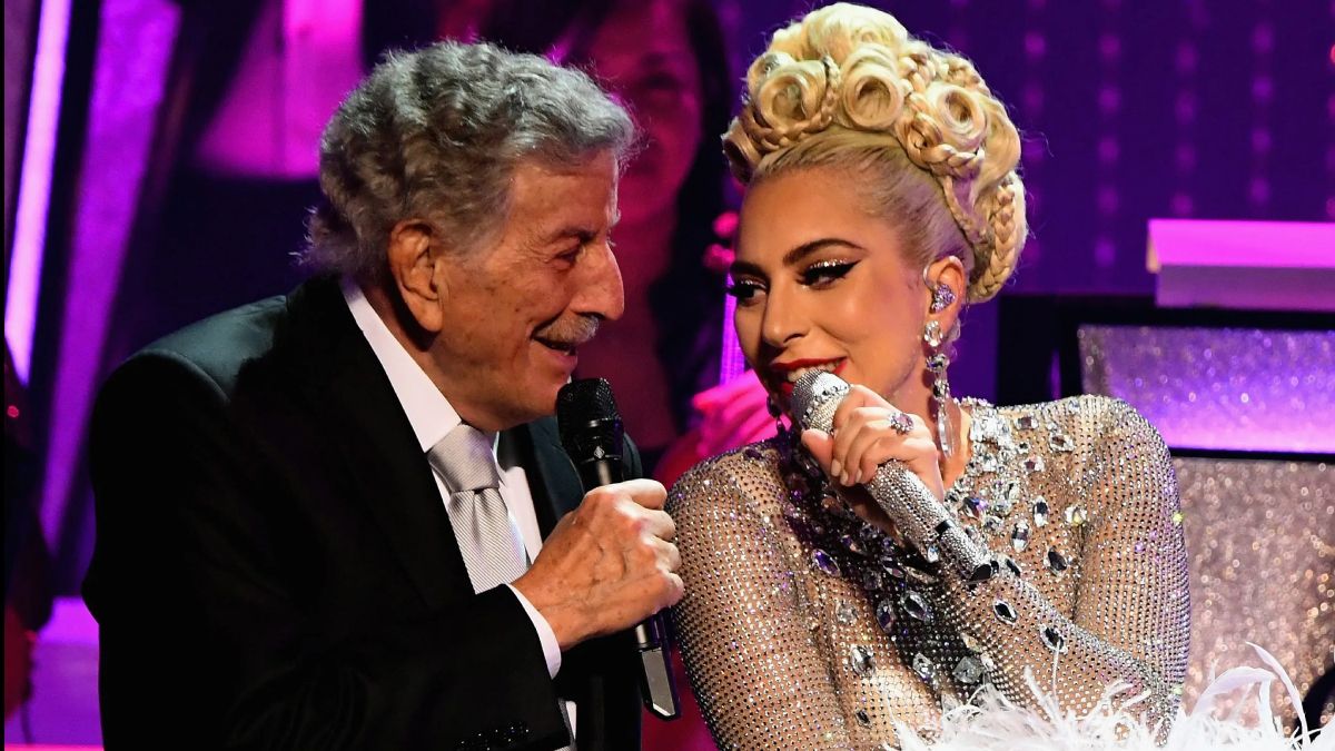 En el 2006 Lady Gaga y Tony Bennet grabaron el primer álbum juntos, y repitieron en 2014, demostrando un genial feeling entre ambos.