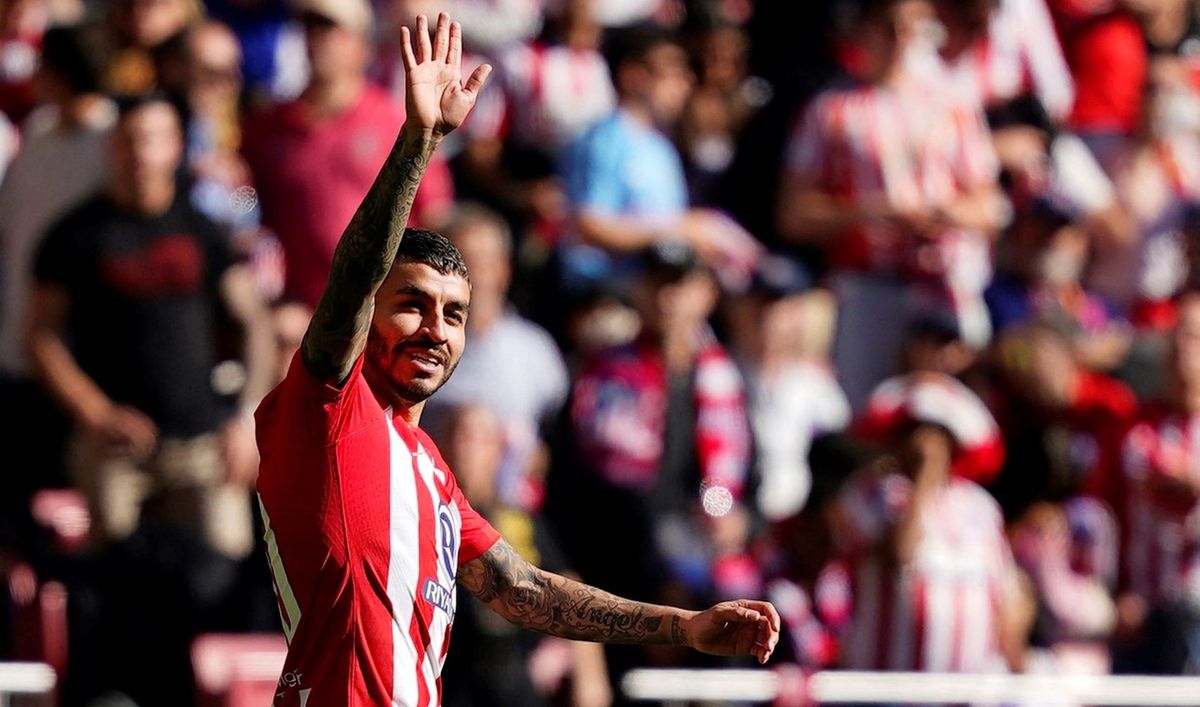 Ángel Correa marcó dos veces para el Aleti