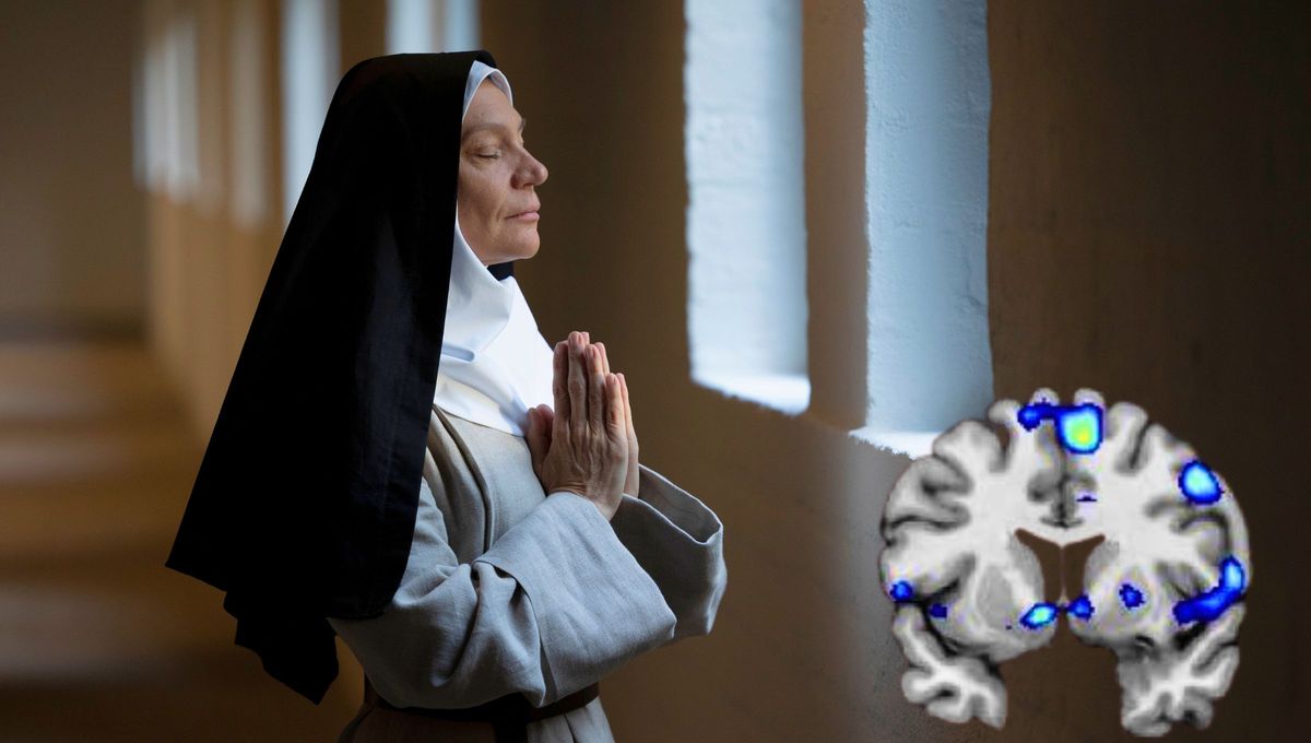 Diversas áreas del cerebro, activas durante la experiencia religiosa. Diversas áreas del cerebro, activas durante la experiencia religiosa.