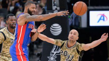 Ginóbili hizo 10 puntos en la recuperación de San Antonio