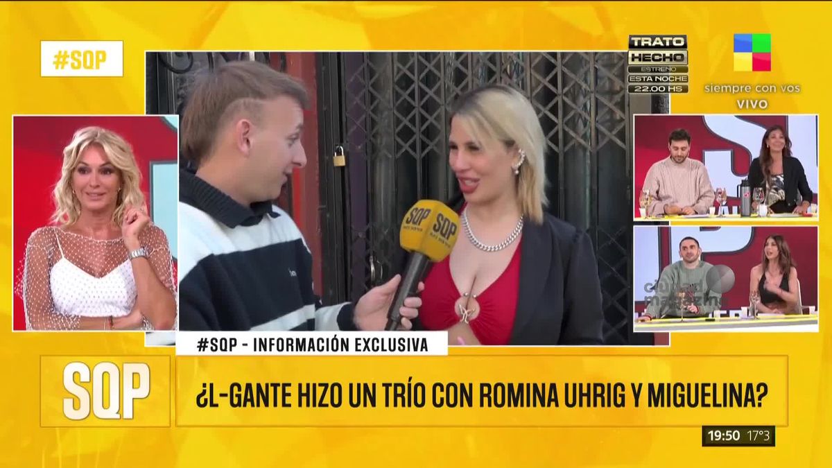 Apareció Miguelina, amante de L-Gante y lo prendió fuego: Apareció Miguelina, amante de L-Gante y lo prendió fuego: