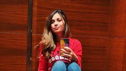 Antonela Roccuzzo se puso muy babosa y no lo ocultó