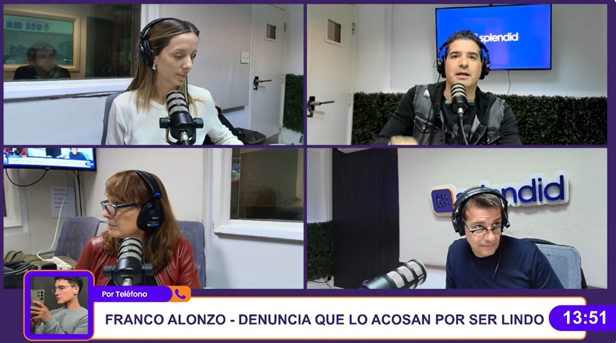 Franco Alonzo, el joven que denunció el acoso de mujeres Franco Alonzo, el joven que denunció el acoso de mujeres