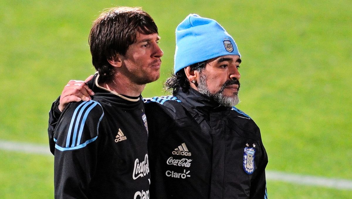 Lionel Messi y Diego Armando Maradona fueron criticados  por un ex entrenador de Godoy Cruz
