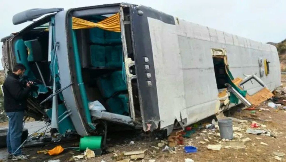 El colectivo que causó el accidente de Cuesta de los Terneros