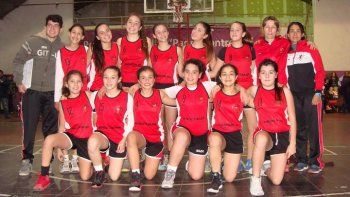 Las chicas U13 del básquet de Maipú gritaron campeón