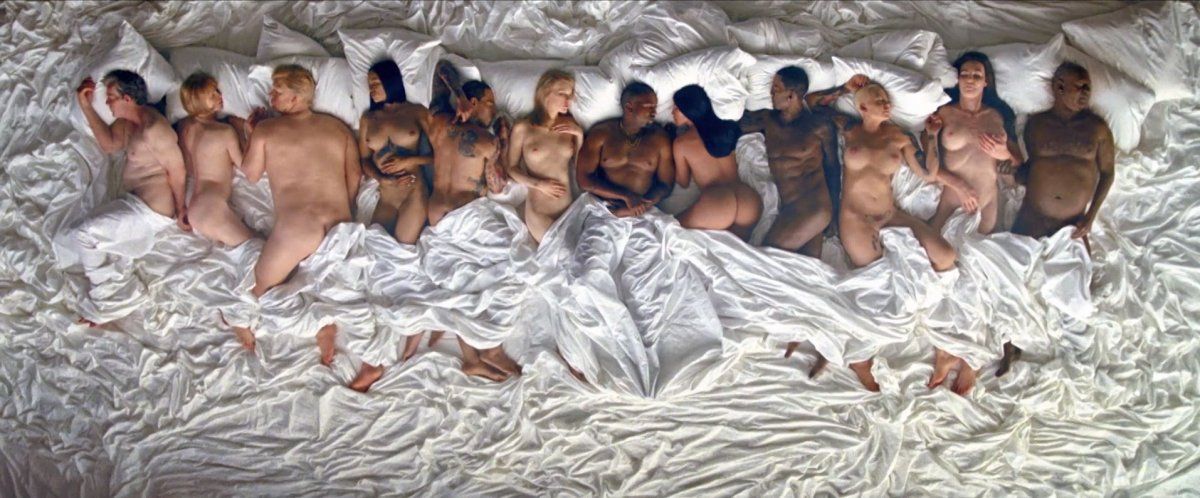 El nuevo video de Kayne West escandaliza al planeta con un desnudo masivo de celebridades