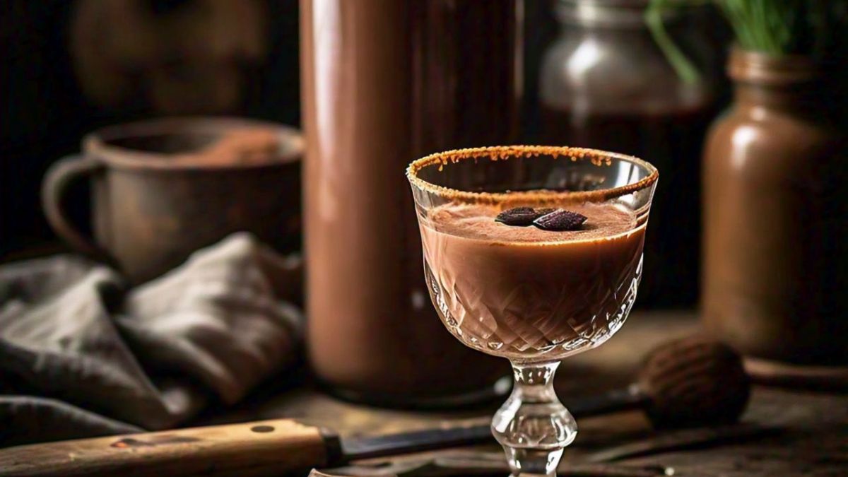 Recetas: licor de chocolate casero con pocos ingredientes y en 10 minutos.